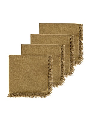 HAWKINS NEW YORK Essential Set Of 4 Cocktail Napkins