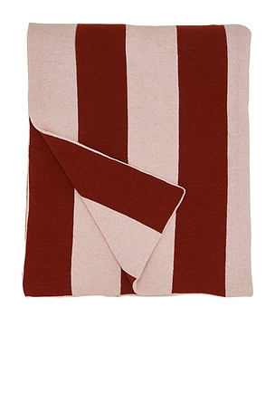 Simple Striped Throw Blanket HAWKINS NEW YORK