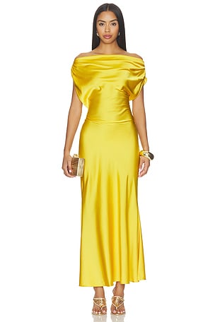 Kahlo Satin Maxi Dress I.AM.GIA