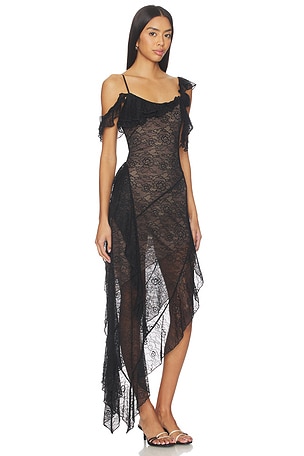 I.AM.GIA Julietta Maxi Dress in Black. Size XXS. Also