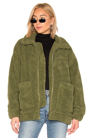 Pixie Jacket in Khaki REVOLVE - Main Image