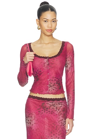 Scarlet Top I.AM.GIA