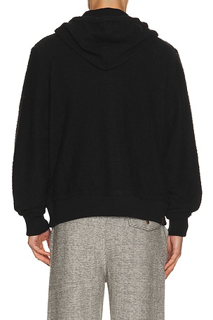 ISA BOULDER Node Zip-Up Jacket in Black. Size L. Also