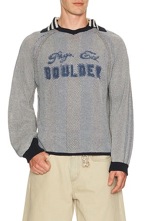 Athletic Stripe Sweater ISA BOULDER