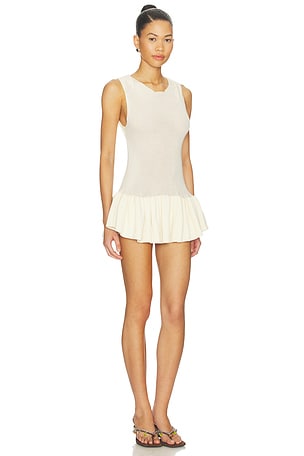 ISA BOULDER Routine Dress in Cream