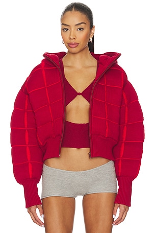 Square Puffer Jacket ISA BOULDER