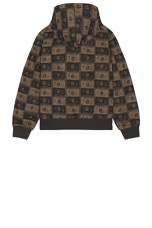 ICECREAM Credit Check Workwear Hoodie in Grey. Size XL/1X. Also