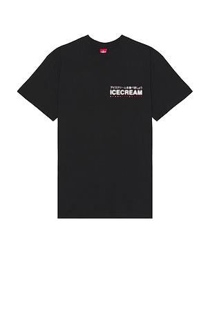 ICECREAM Prestige Oversized Tee in Black