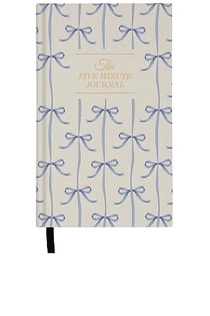 Five Minute Journal Blue Bow Intelligent Change