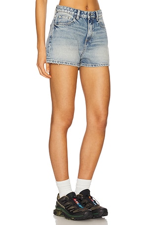 Icon Denim Tam Short in Blue