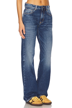 Icon Denim Iris Wide Leg Jeans in Blue