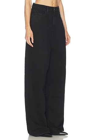 Icon Denim Coco Wide Leg Jeans in Black