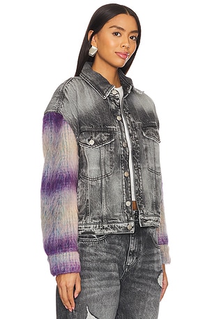 Icon Denim Lori Relaxed Jacket in Black