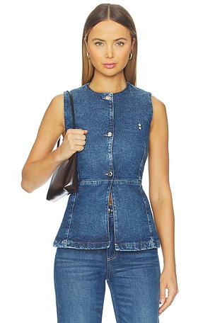 Lola Denim Vest Icon Denim