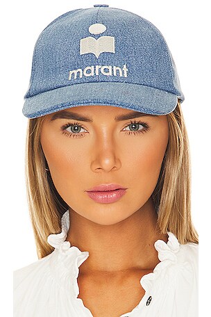 Isabel Marant Tyron Denim Hat in Light Blue | REVOLVE