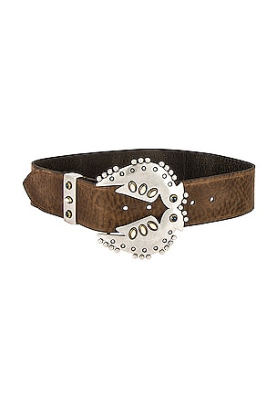 Isabel Marant Abigail Belt Isabel Marant Abigail Belt In Khaki