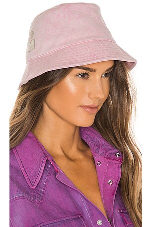 Isabel Marant Haley Hat in Light Pink | REVOLVE