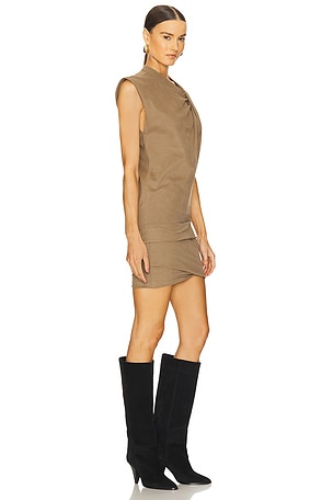Isabel Marant Leany Dress in Tan