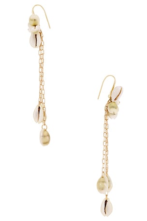 Isabel Marant Noki Earrings in Metallic Gold