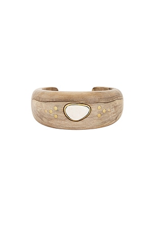Isabel Marant Layla Cuff Bracelet in Metallic Bronze