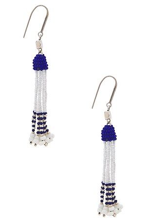 Isabel Marant Nina Pendant Earrings in White