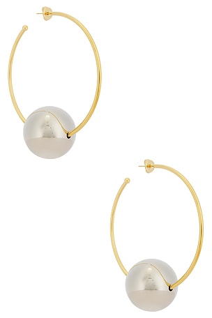 Elina Large Hoop Earrings Isabel Marant