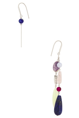 Mahi Asymmetric Earrings Isabel Marant