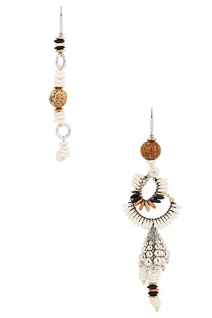 BOUCLES D'OREILLES PENDANTES ASYMMETRIC Isabel Marant