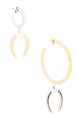 BOUCLES D'OREILLES PENDANTES ASYMMETRIC Isabel Marant