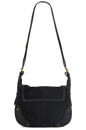 Isabel Marant Sierra S Shoulder Strap Bag in Black