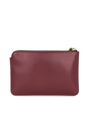 Isabel Marant Flat Pouch in Burgundy