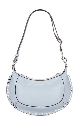 Isabel Marant Oskan Moon Bag in Baby Blue