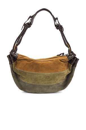 Isabel marant bolso cruzado maia en color verde oliva