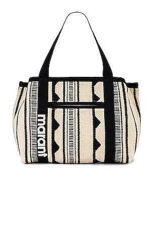 Isabel Marant Darwen Bag in Black White REVOLVE