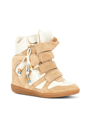 Isabel Marant Bekett Sneaker in Beige
