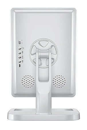 Impressions Vanity Touch XL Dimmable LED Makeup Mirror With Bluetooth in White