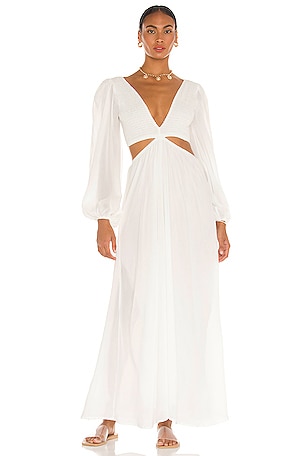 chinese dress ladies JULIE SILK MAXI DRESS