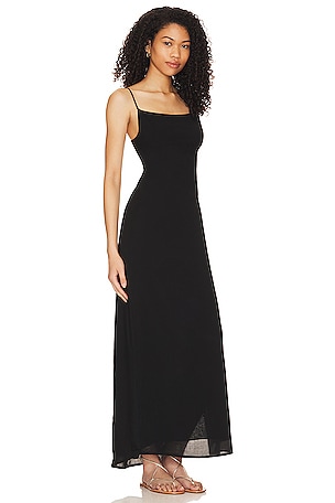 Indah Zera Maxi Dress in Black