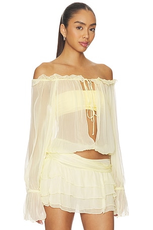endah Amaya Top en Jaune