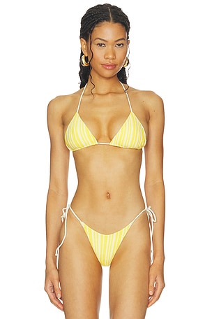 Calista Triangle Halter Bikini Top Indah