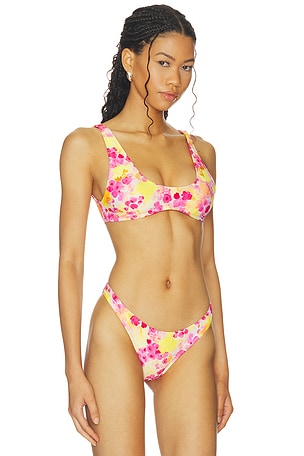 Indah Hope Bikini Top in Pink