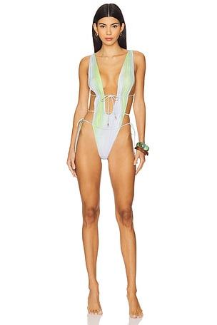 Heart Of Gold Skimpy Open Back One Piece Indah