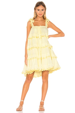 Innika Choo Iva Biigdres Dress in Butter | REVOLVE