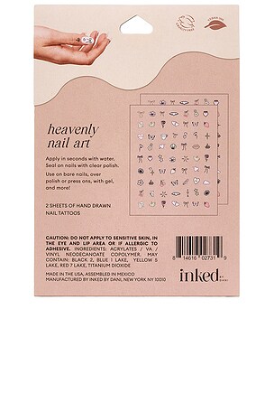 INKED by Dani Heavenly Nail Art in Beauty: NA
