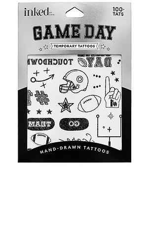 Game Day Touchdown Tattoos INKED by Dani