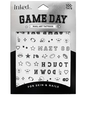 ARTE NAS UNHAS GAME DAY VICTORY NAIL ART INKED by Dani