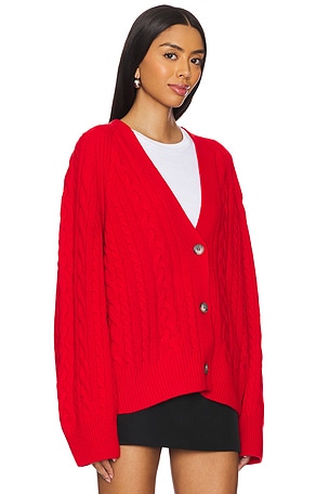 Ivy Oak Kymberly Cardigan in Red