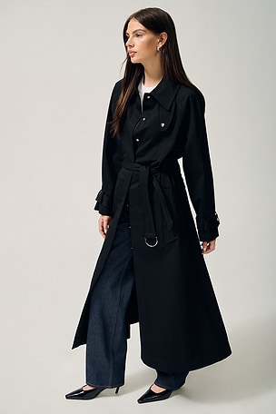 Clementine Duster Coat Ivy Oak