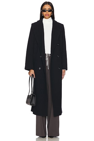 Clemence Oversized Blazer Coat Ivy Oak