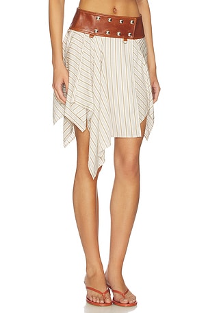 IRO Umby Skirt in Beige. Size 38. Also